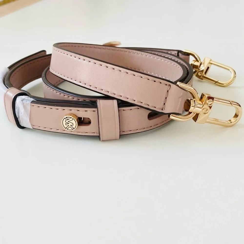 Michael Kors Soho Cece Bedford Pink Crossbody Leather Strap